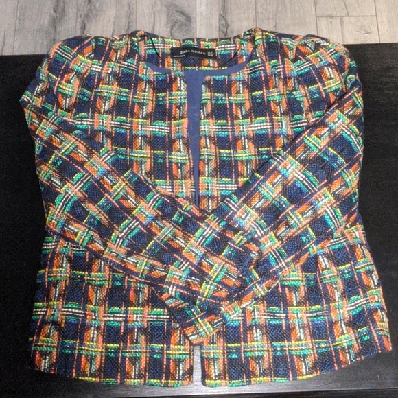 Zara tweed like jacket
